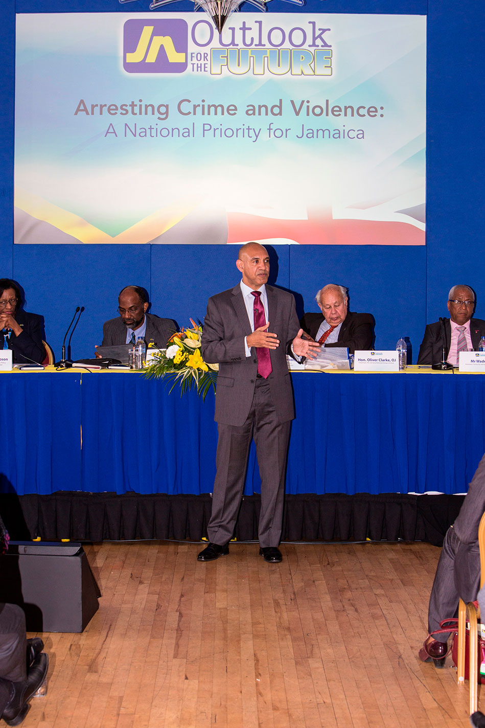 Jamaican Police Commissioner, Major General Antony Anderson.