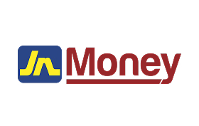 Jn Money 1 - The Jamaica National Group Limited JN Money logo: blue square with yellow 'JN' monogram next to red 'Money' wordmark.