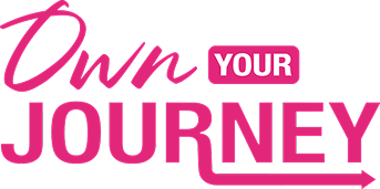 JN Journey-pop-logo 1 - The Jamaica National Group Limited Logo reading'Own Your Journey' with 'YOUR' in a pink badge and a pink arrow underline.
